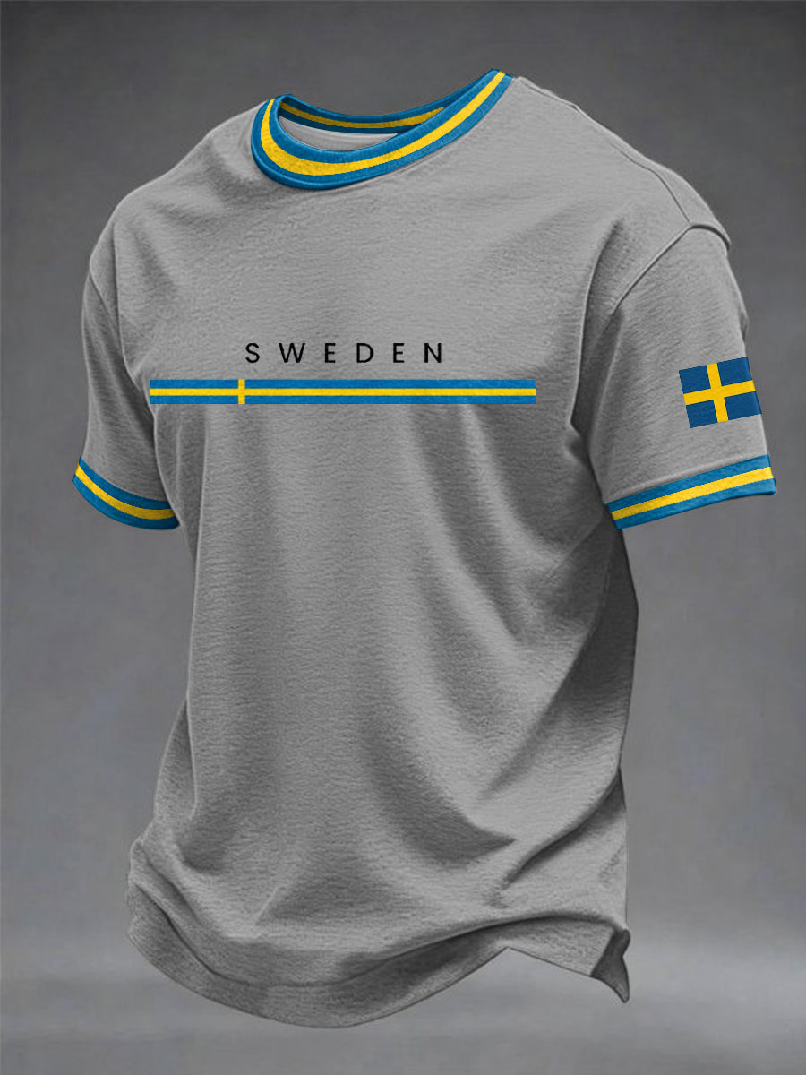 Men's Swedish Art Printed T-shirt