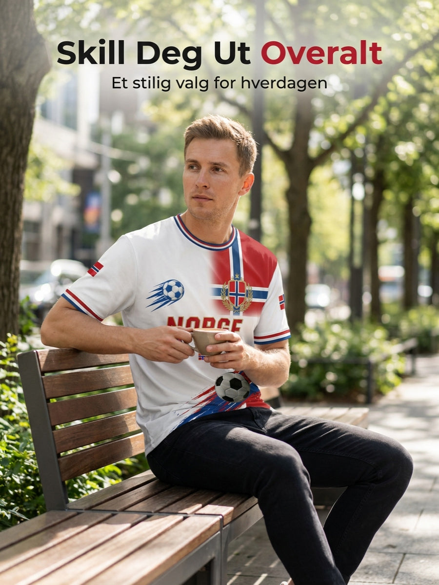 Men's Football Match in Norway Art Print T-Shirt