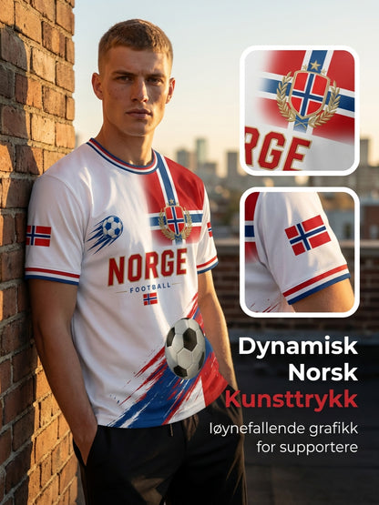 Men's Football Match in Norway Art Print T-Shirt