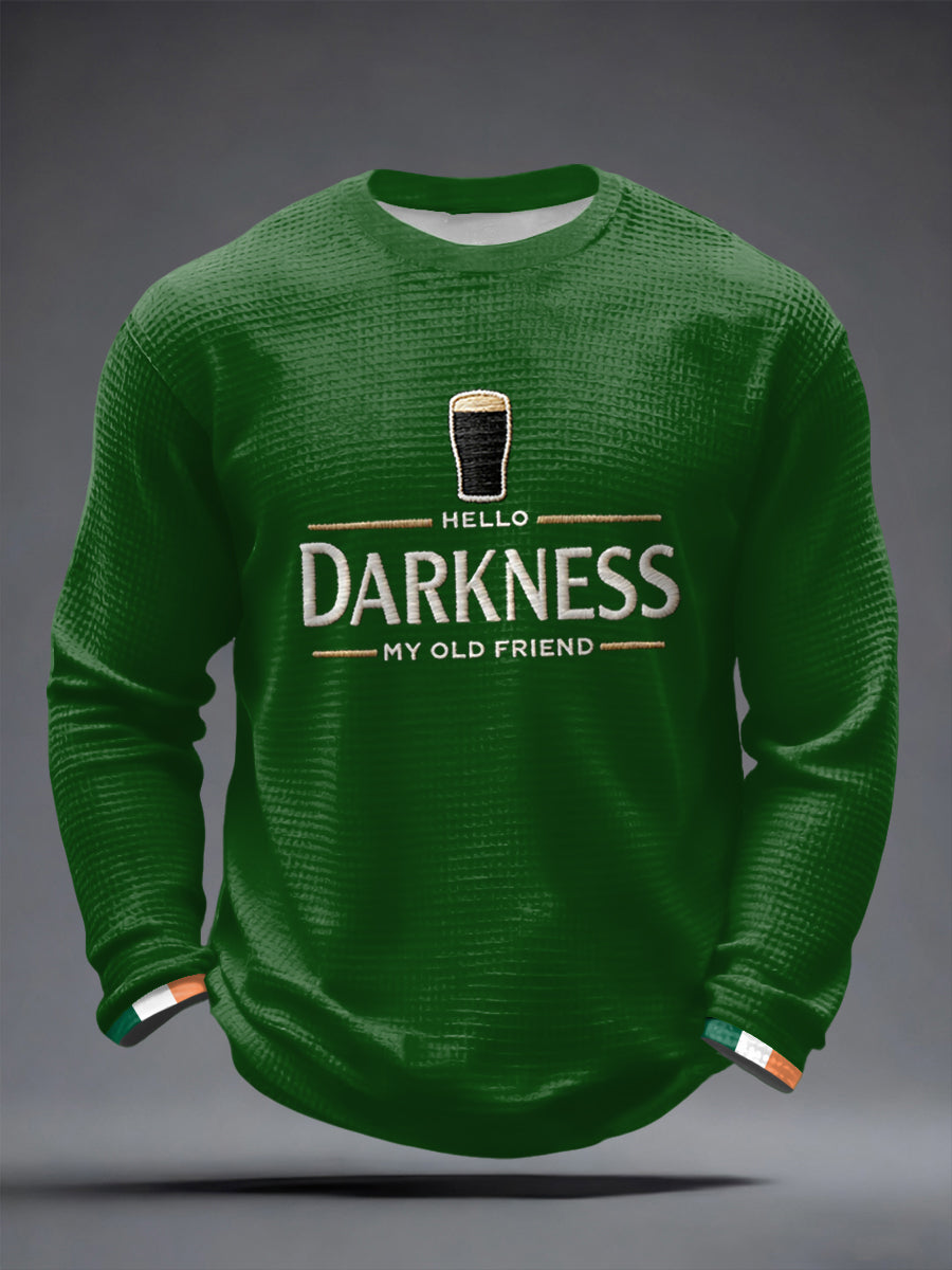 Lord's hello darkness My old friend Waffle Long Sleeve T-shirt