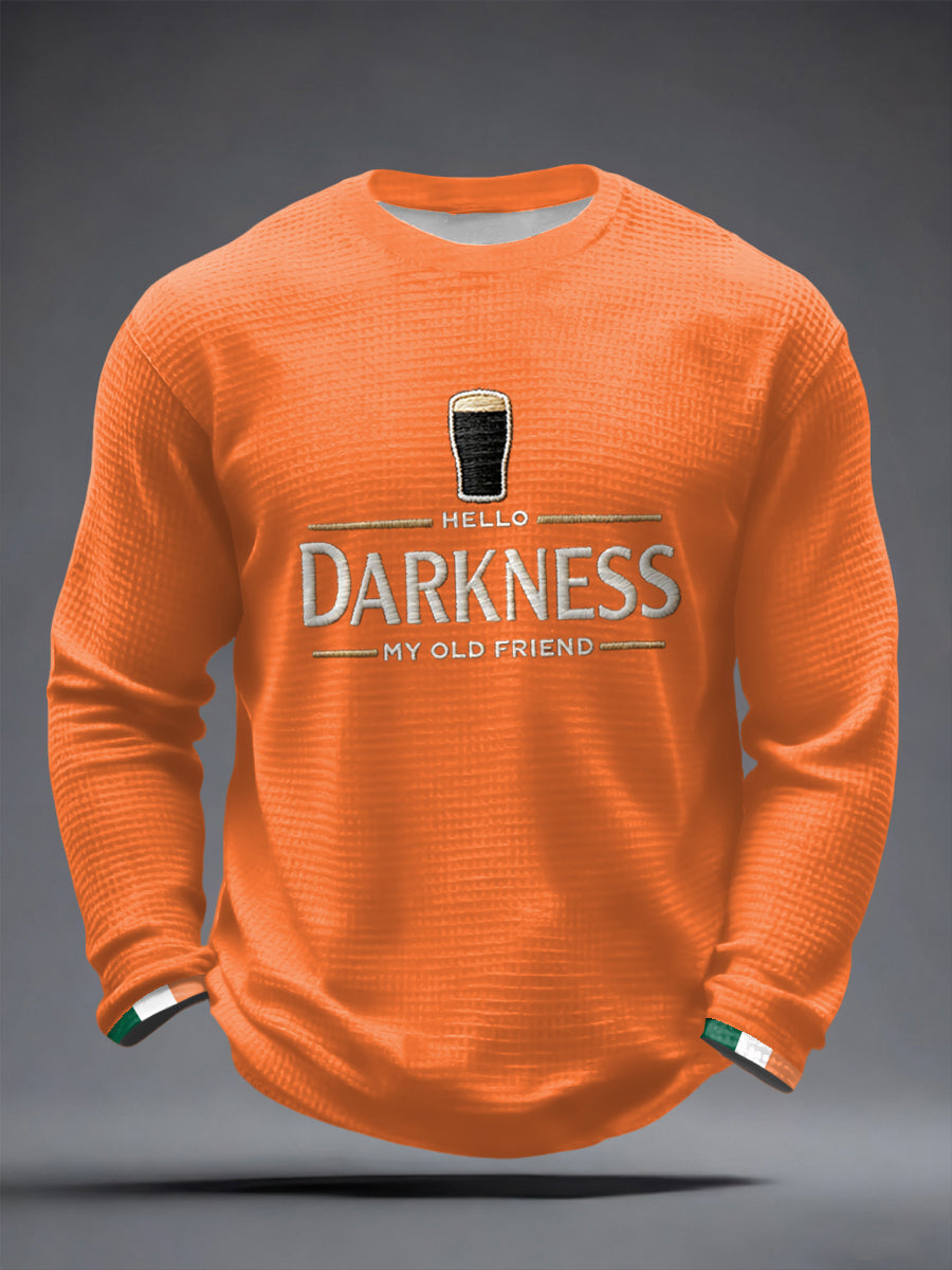 Lord's hello darkness My old friend Waffle Long Sleeve T-shirt