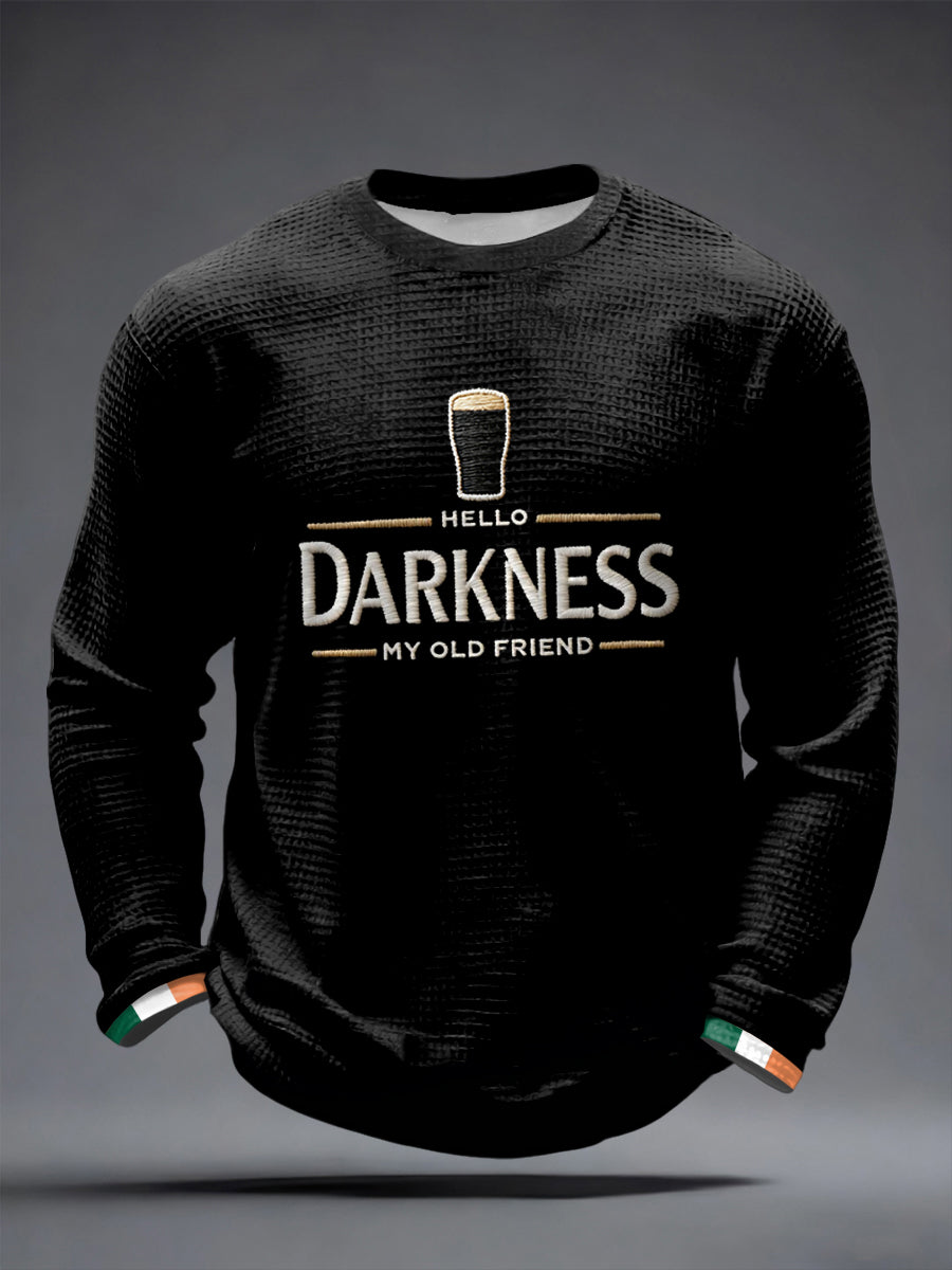 Lord's hello darkness My old friend Waffle Long Sleeve T-shirt
