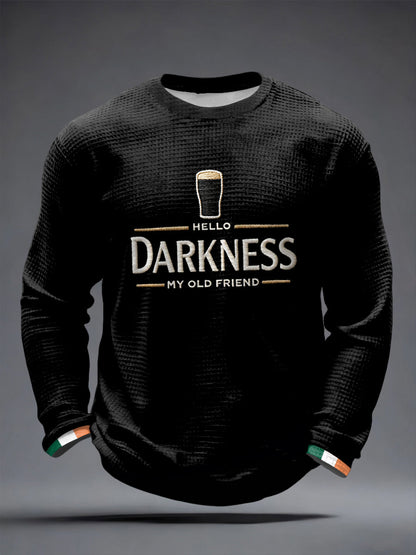 Lord's hello darkness My old friend Waffle Long Sleeve T-shirt