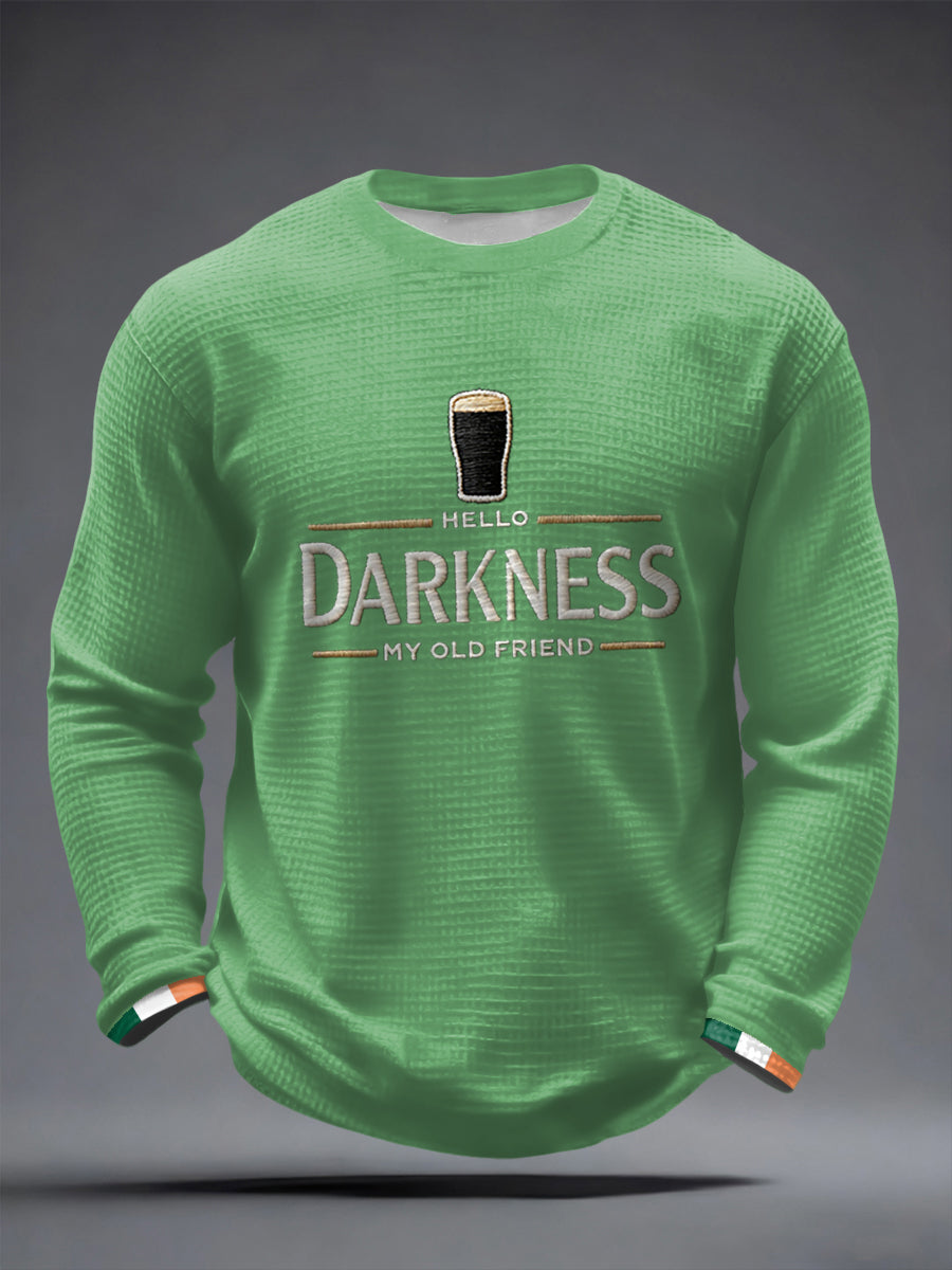 Lord's hello darkness My old friend Waffle Long Sleeve T-shirt