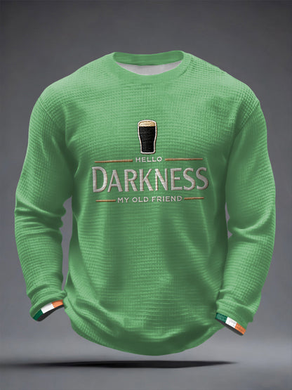 Lord's hello darkness My old friend Waffle Long Sleeve T-shirt