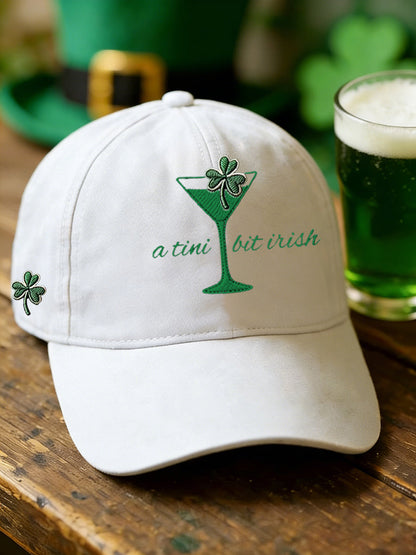 Unisex St Patrick's Day Shamrock Art Print Hat