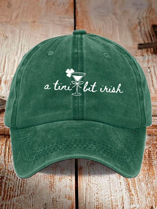 Unisex A Tini Bit Irish Baseball Caps
