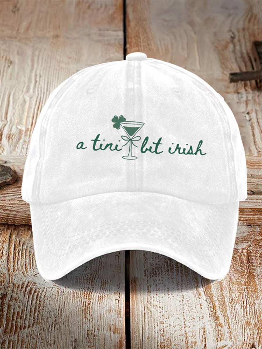 Unisex A Tini Bit Irish Baseball Caps