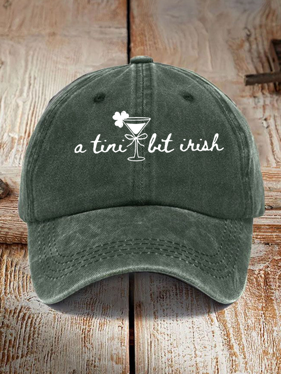 Unisex A Tini Bit Irish Baseball Caps
