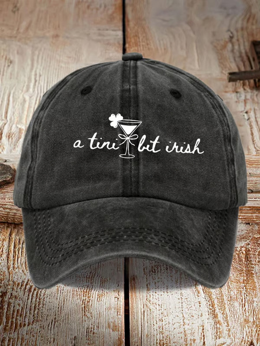 Unisex A Tini Bit Irish Baseball Caps