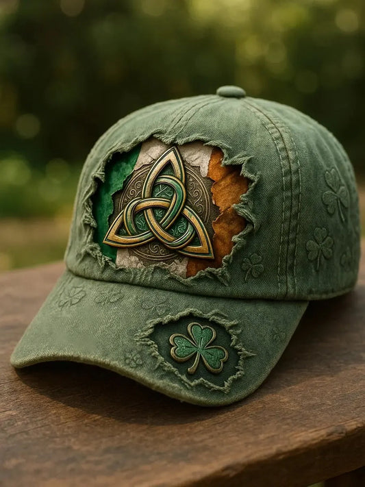 Unisex St. Patrick's Shamrock Art Print Hat