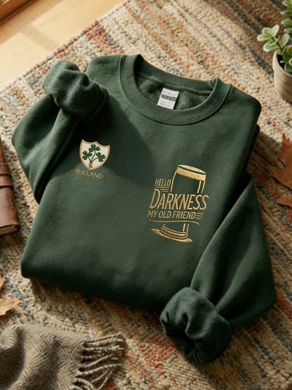 Women Hello darkness my old friend regular sweaters