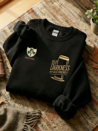 Women Hello darkness my old friend regular sweaters