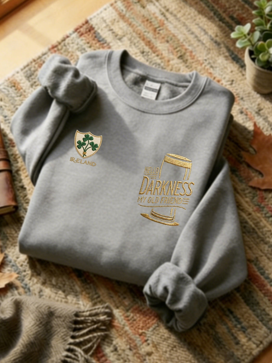 Women Hello darkness my old friend regular sweaters