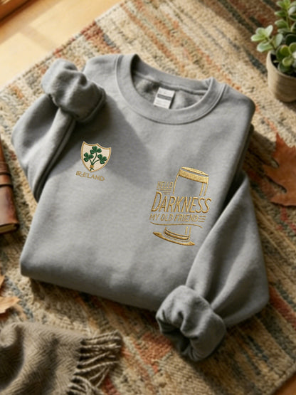 Women Hello darkness my old friend regular sweaters
