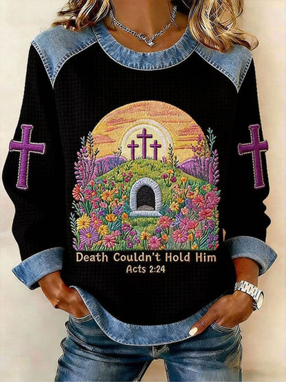 The death of women could not hold him.
