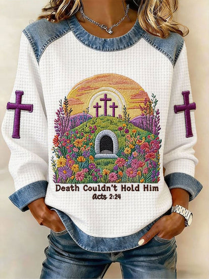 The death of women could not hold him.