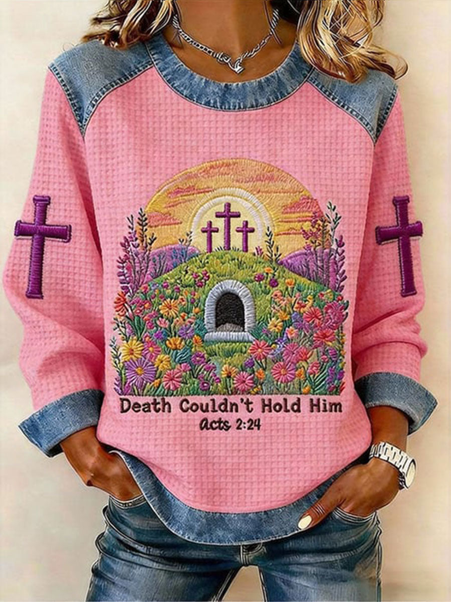 The death of women could not hold him.