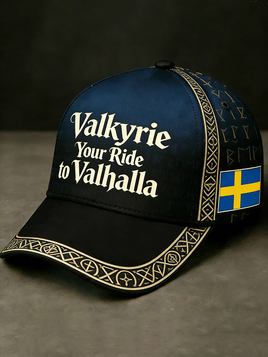 Valkyrie Your Trip to Valhalla Viking Sweden Hat