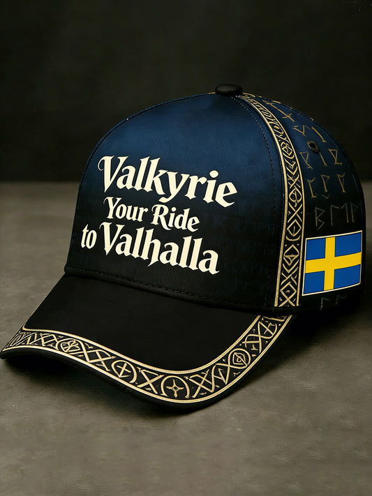 Valkyrie Your Trip to Valhalla Viking Sweden Hat