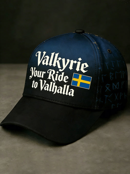 Valkyrie Your Turn to Valhalla Viking Sweden Hat