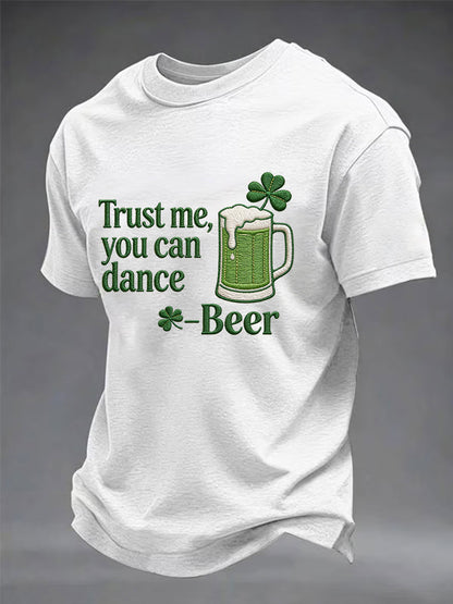 Mäns roliga St. Patricks dag T-shirt
