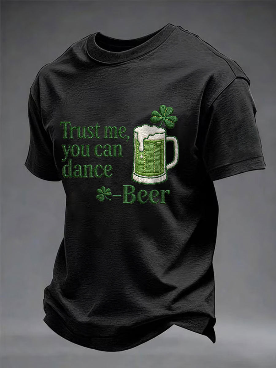 Mäns roliga St. Patricks dag T-shirt