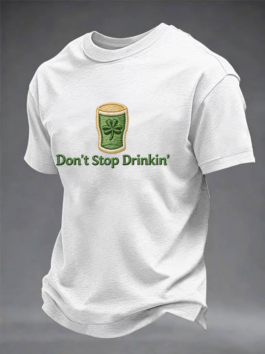 Mäns roliga St. Patricks dag T-shirt