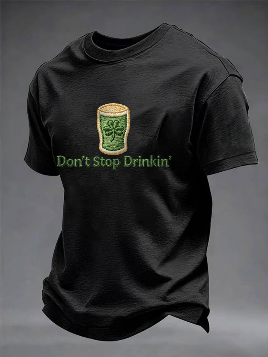 Mäns roliga St. Patricks dag T-shirt