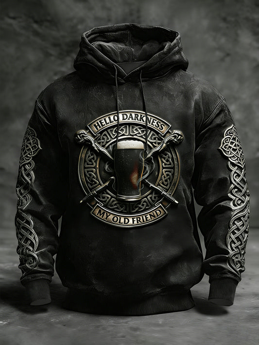 Lord's Hey Darkness My Old Friend Print Hoodie.