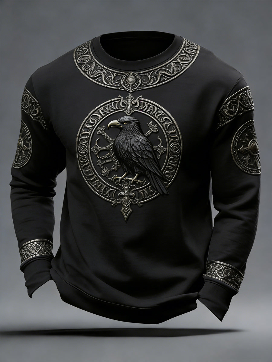 Men's Viking Style Valhalla Crewneck Sweatshirt