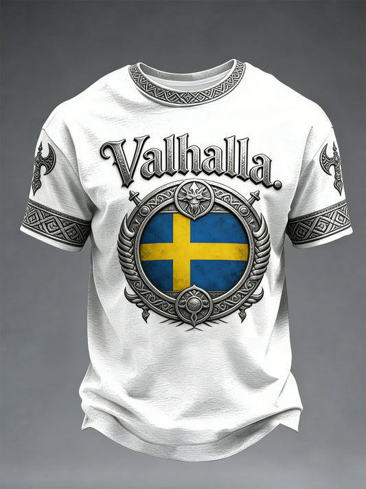 Lord's Swedish Viking-style Valhalla T-shirt