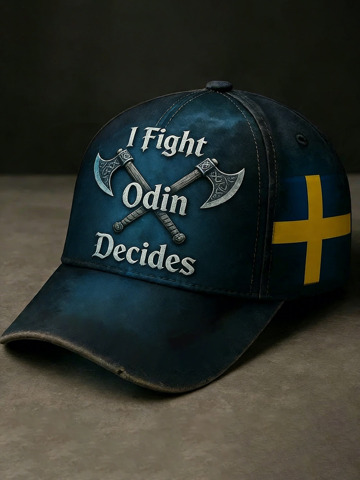 I fight Odin decides Viking Sweden hat