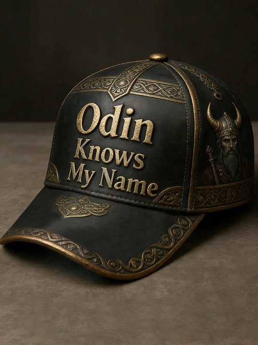 Odin knows my name Viking hat