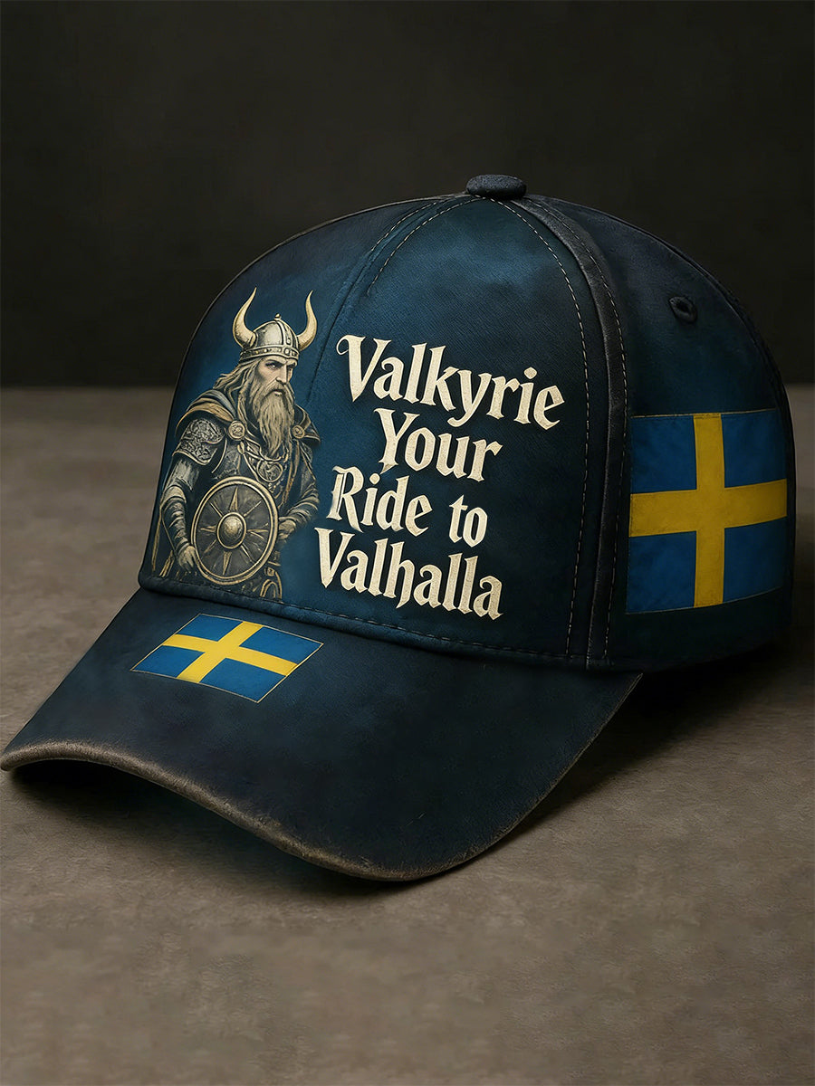 Valkyrie Your Trip to Valhalla Viking Sweden Hat