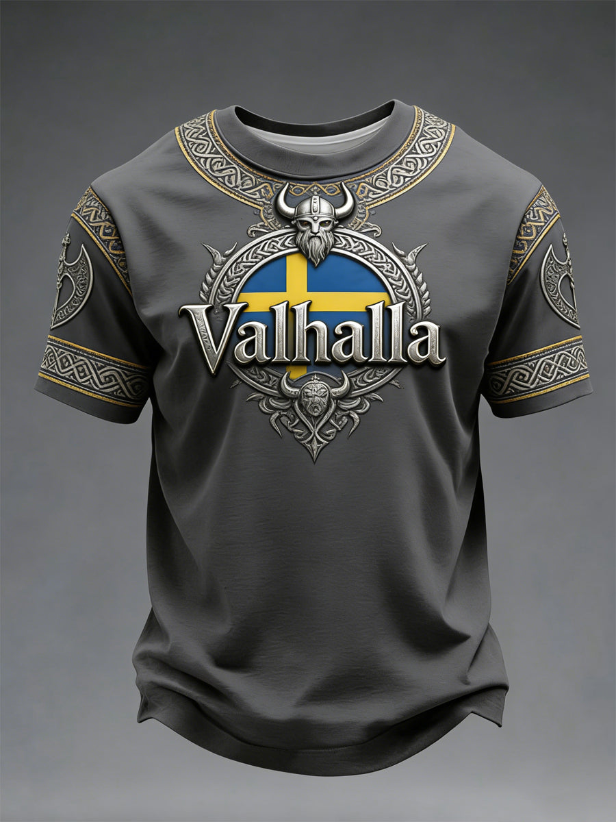 Lord's Swedish Viking-style Valhalla T-shirt