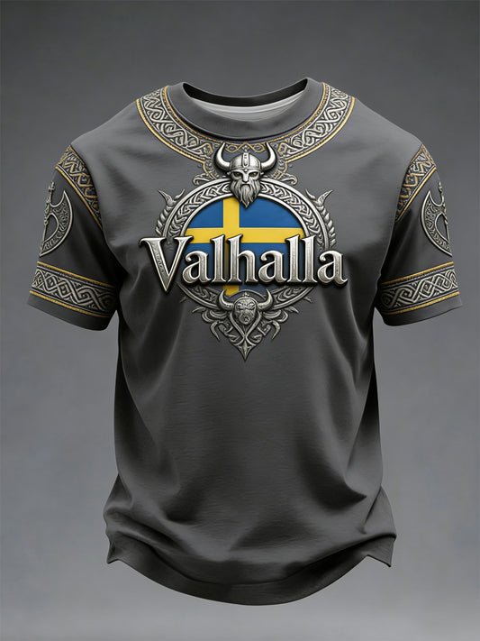 Lord's Swedish Viking-style Valhalla T-shirt