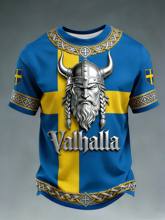 Lord's Sweden Viking Printed T-shirt