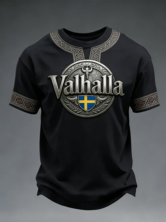 Lord's Swedish Viking-style Valhalla T-shirt