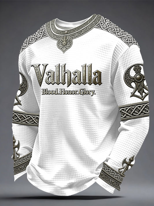 Men's Viking Style Valhalla Waffle Top