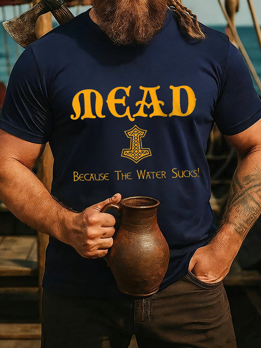 Men's Viking Drinking Short Sleeve T-Shirt