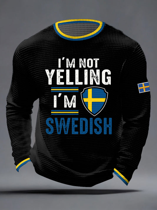 Men's Swedish Art Waffle Top