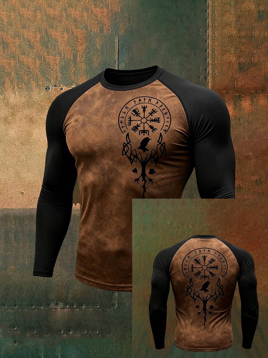 Men's Viking long-sleeved T-shirt