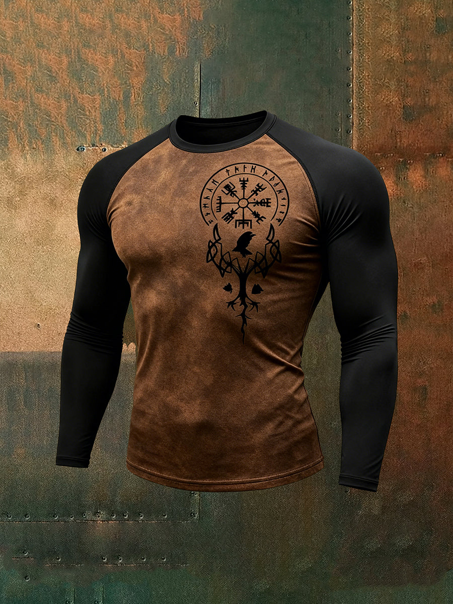 Men's Viking long-sleeved T-shirt