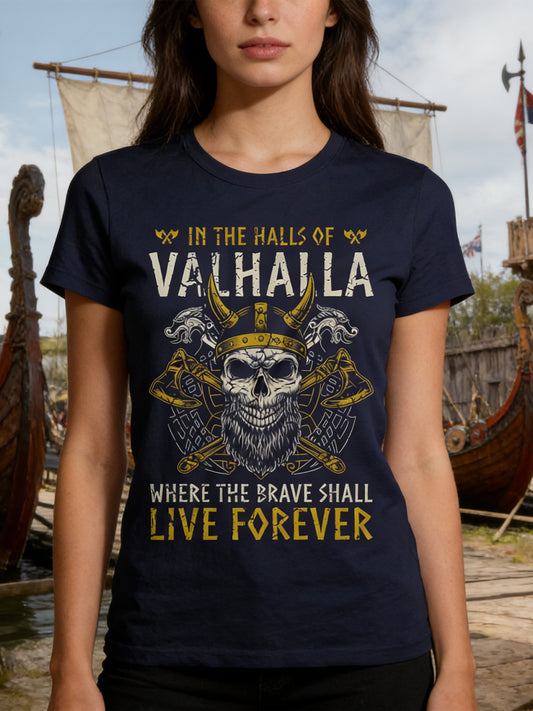 Women's Swedish Viking printed t-shirt