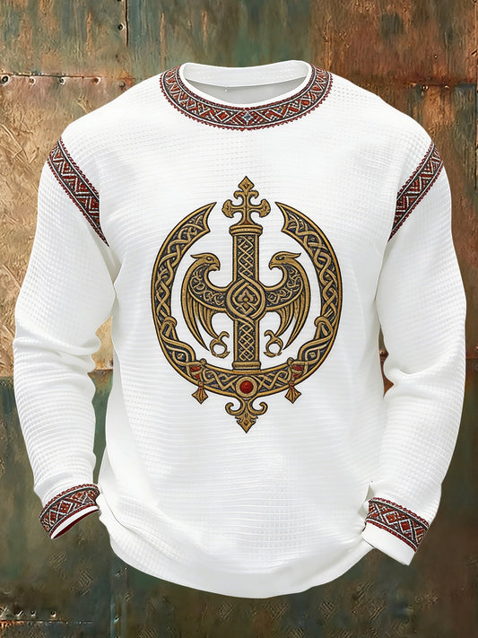 Men's Swedish Viking Print T-Shirt