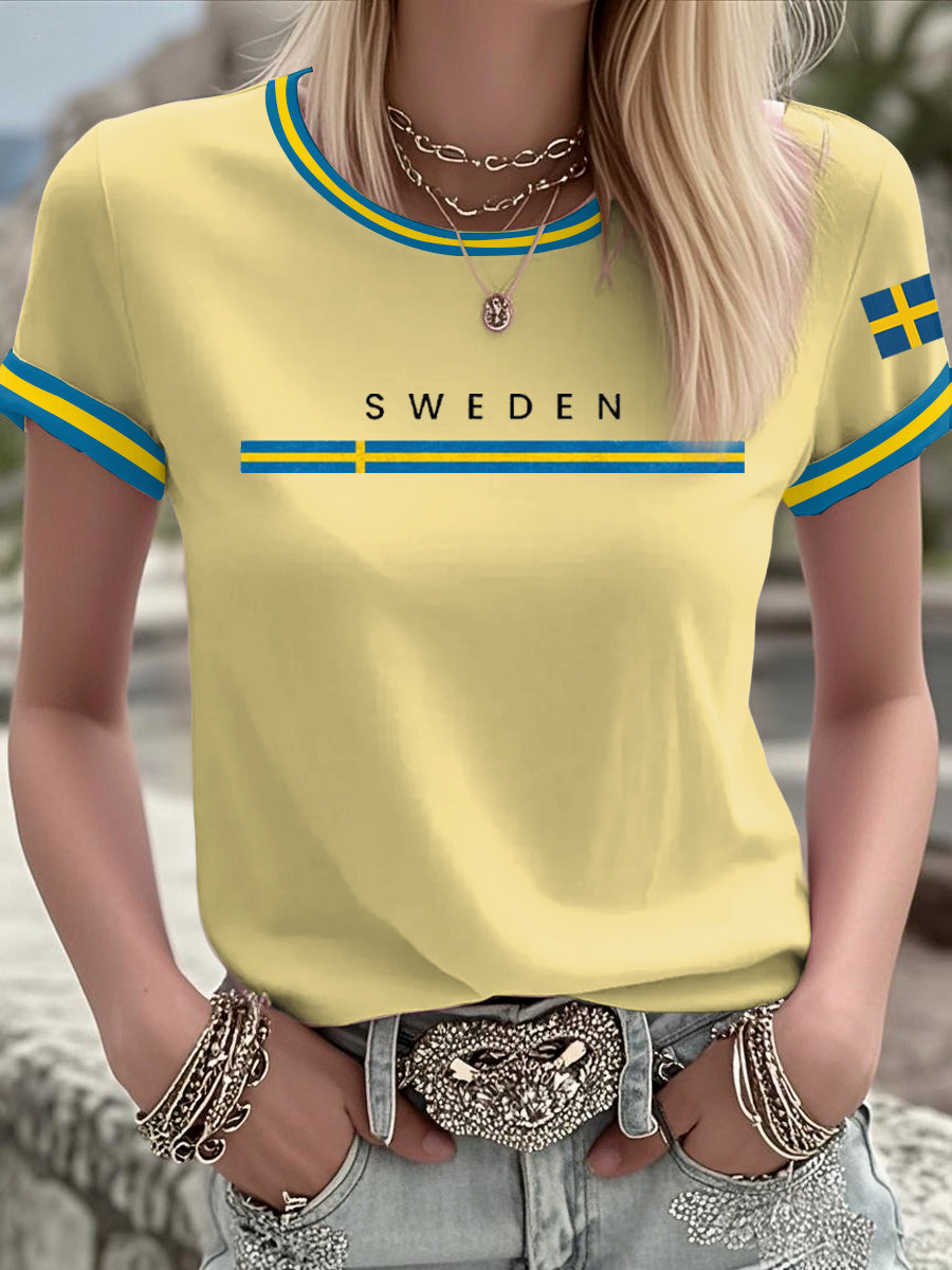 Kvinnors konst Tryckt T-shirt