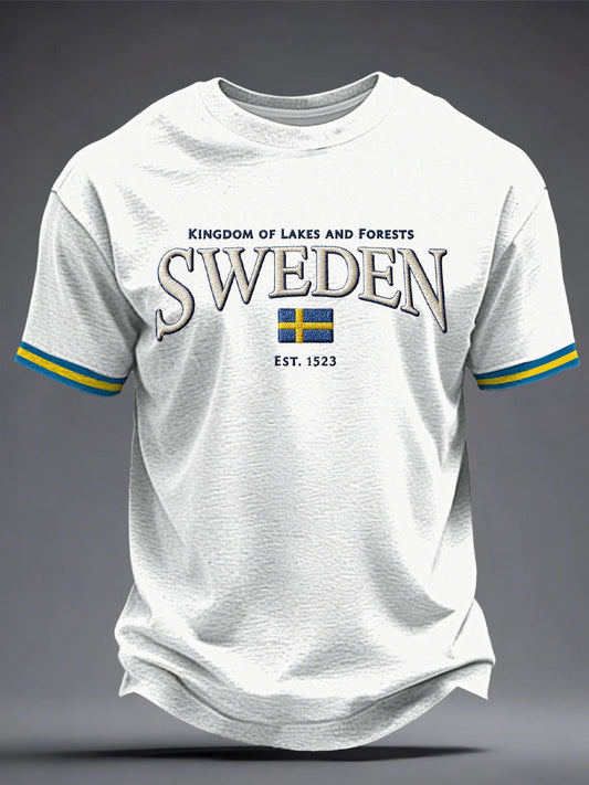 Men's Swedish Art Printed T-shirt