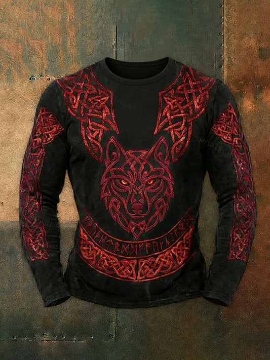 Men's Viking long-sleeved T-shirt