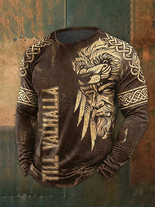 Men's Viking long-sleeved T-shirt